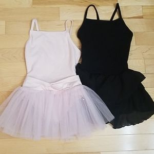 2 Capezio camisole ballet dress, size small